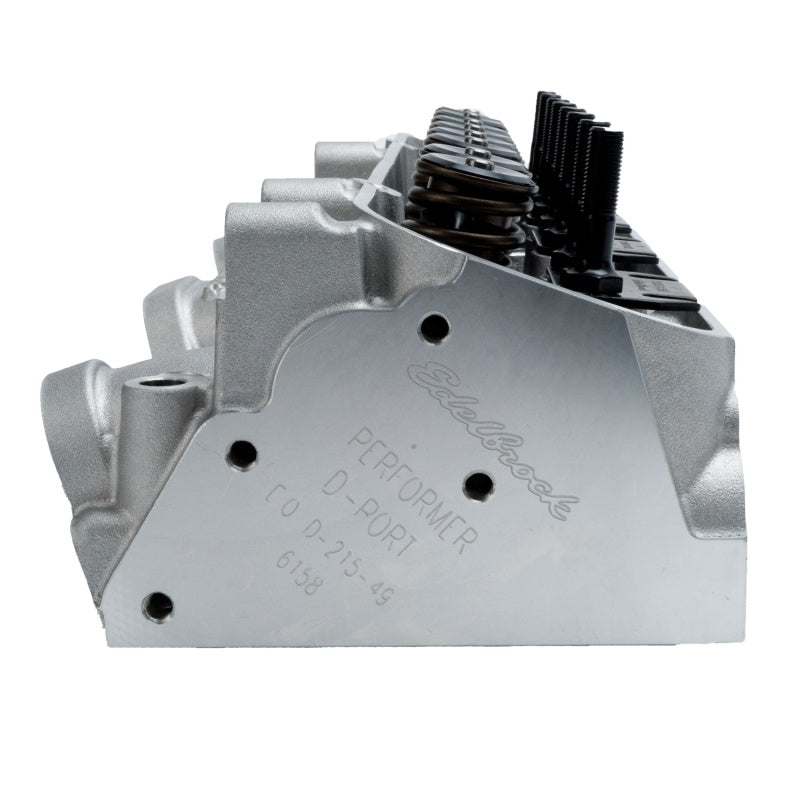 Edelbrock Performer Pontiac D-Port Cylinder Head - Chamber Size: 72cc