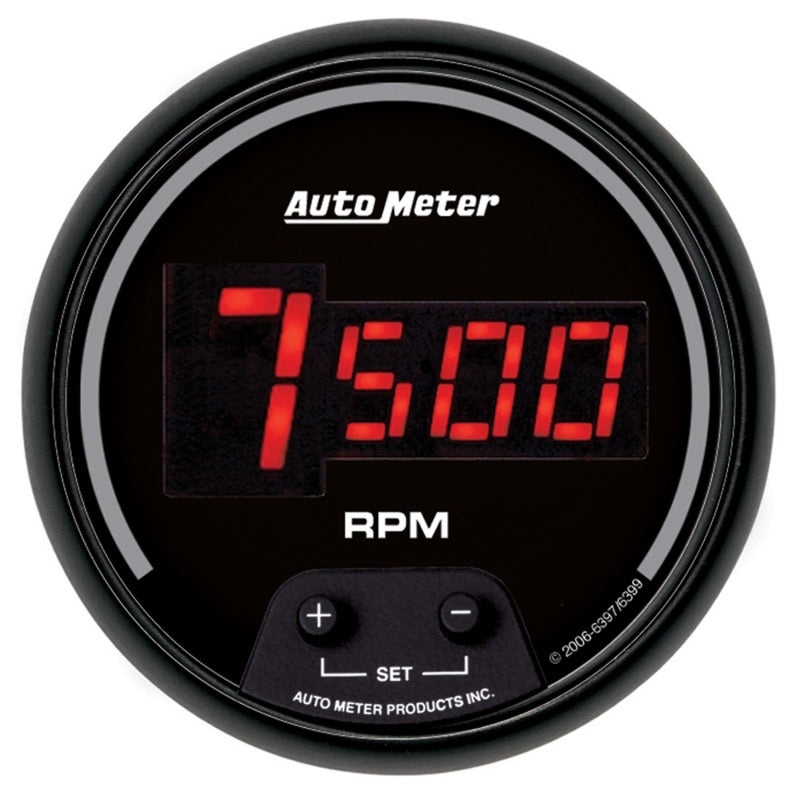 Auto Meter Sport-Comp Digital In-Dash Tachometer - 3-3/8"