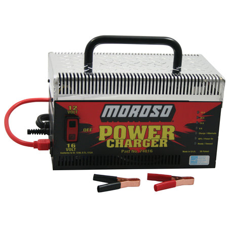 Moroso Power Charger Dual Purpose Battery Charger - 12-16 Volts At 30 Amps