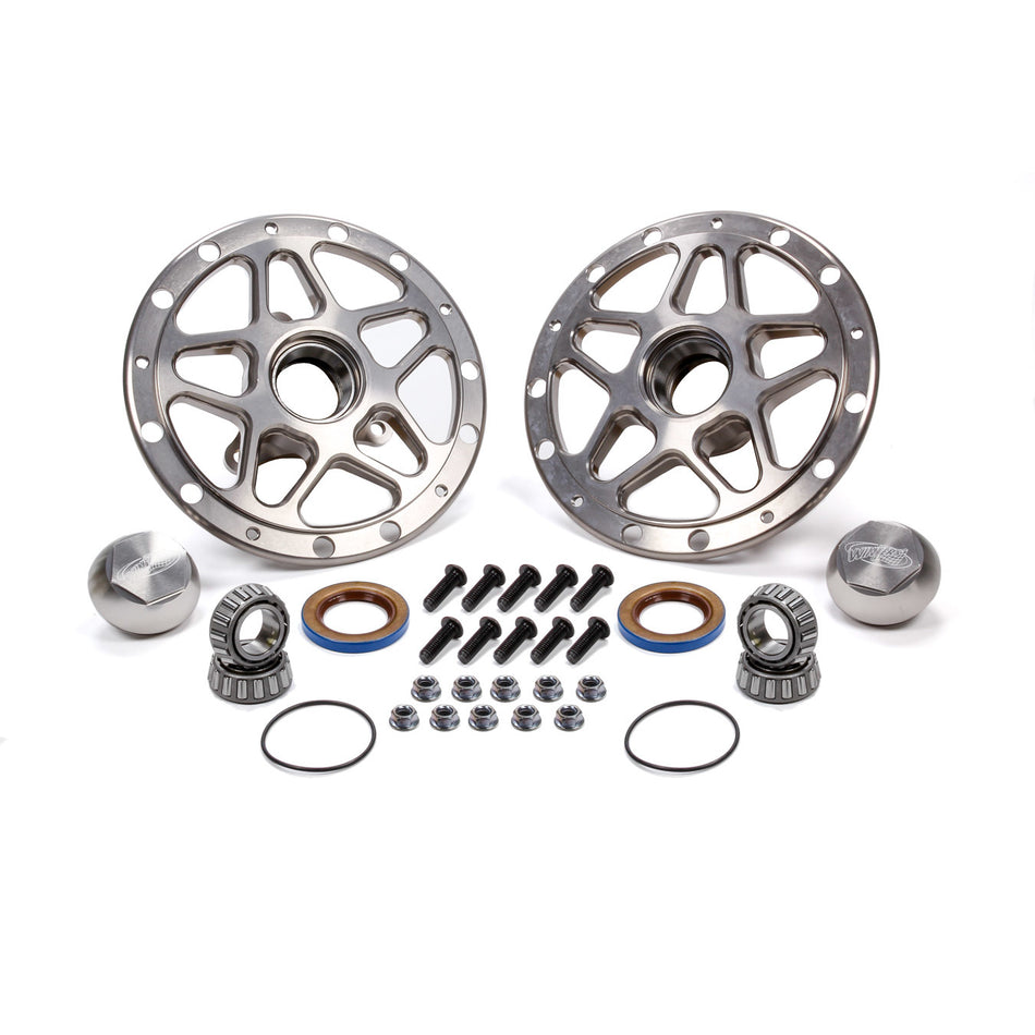 Winters Forged Alum Direct Mount Front Hub Kit Silver