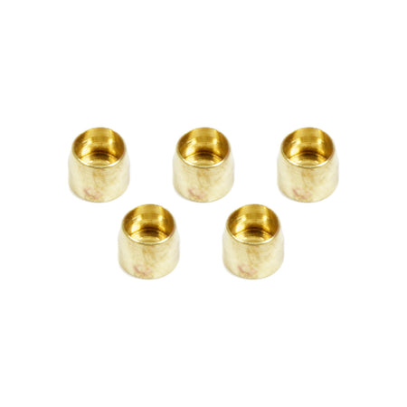 Aeroquip Brass -03 AN Replacement Sleeve For Brake Line Adapters - (5 Pack)