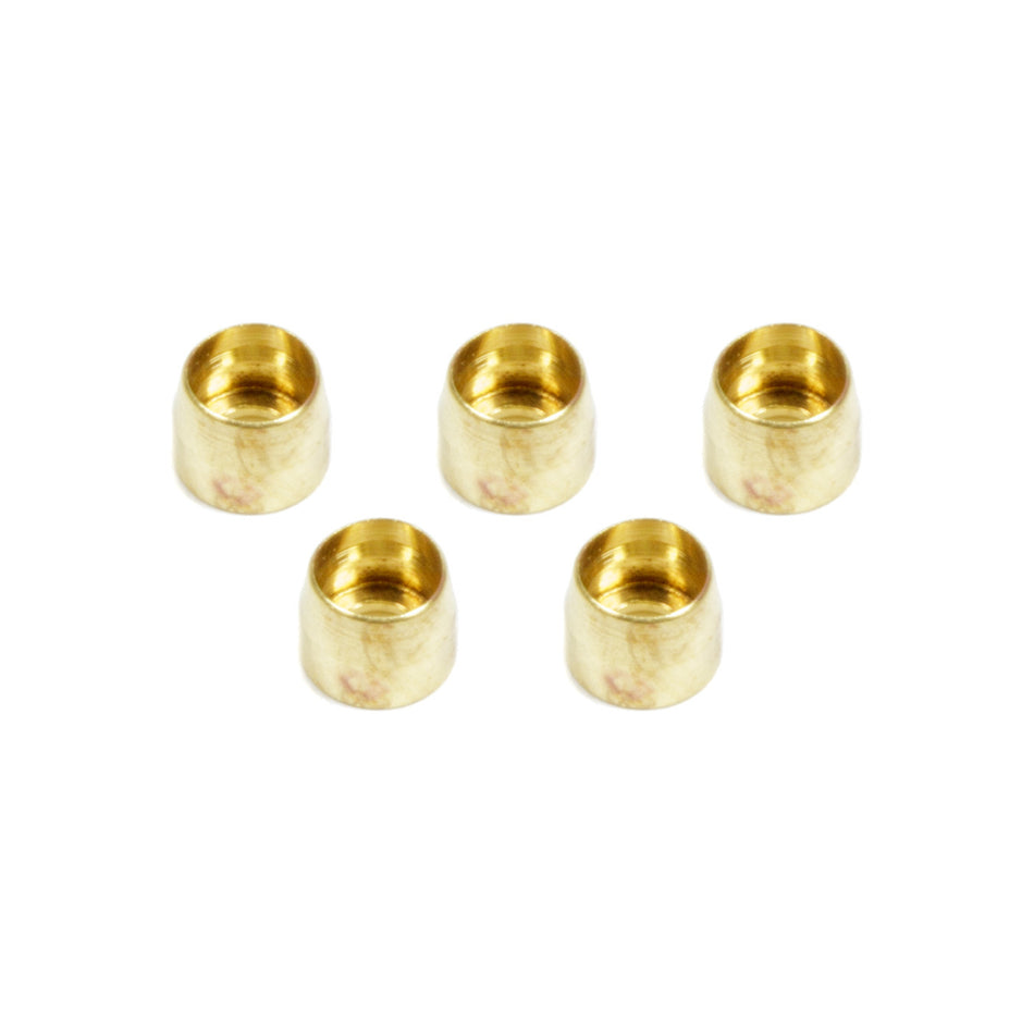 Aeroquip Brass -03 AN Replacement Sleeve For Brake Line Adapters - (5 Pack)