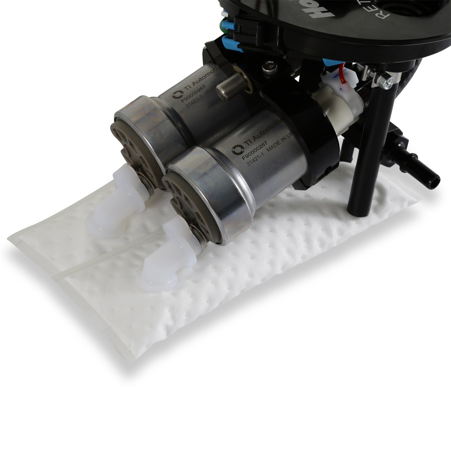 Holley Electric Fuel Pump - Dual 450 lph Pumps - Chevy Camaro 2010-15
