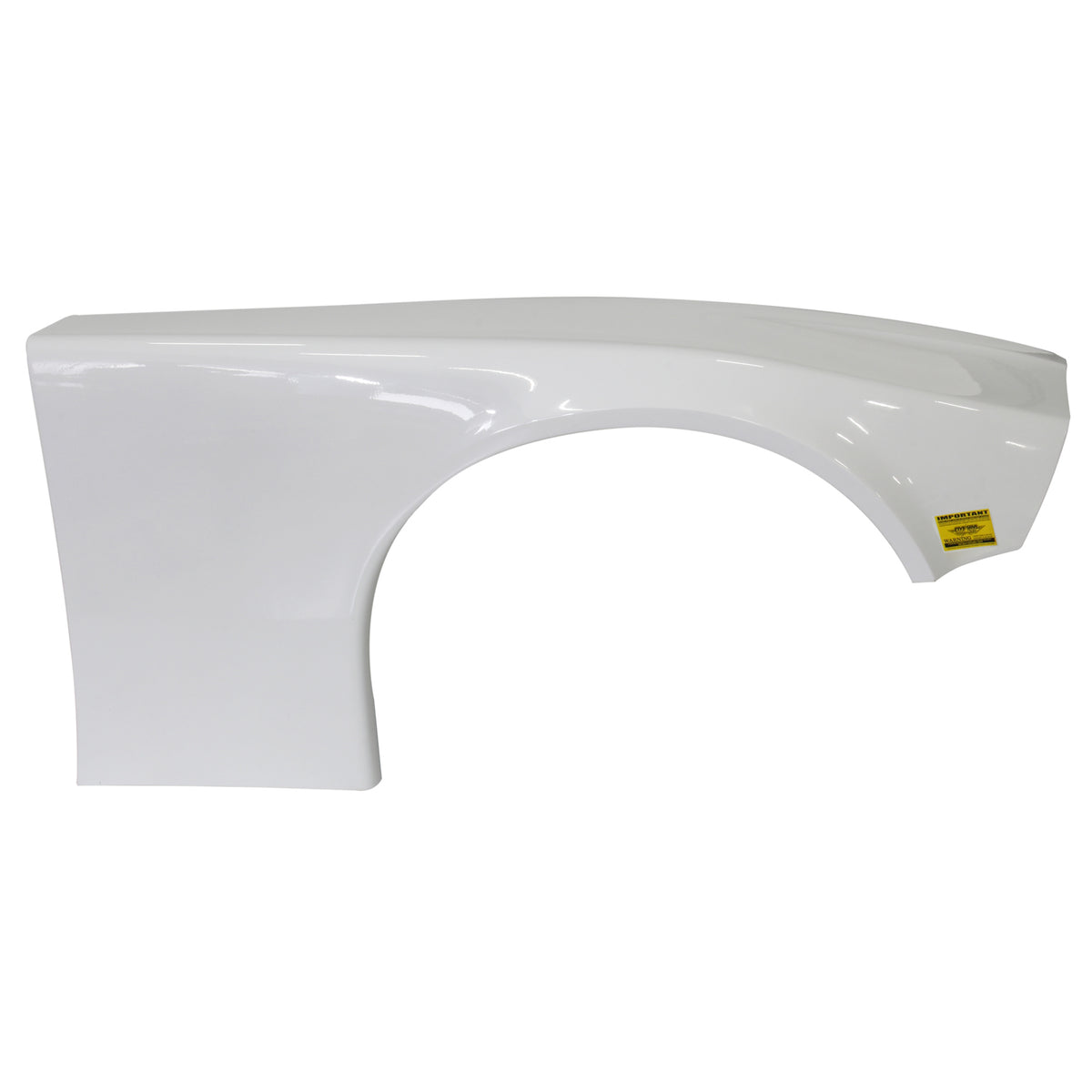 Five Star 2019 Late Model Fender - Ultraglass Composite - White - Right