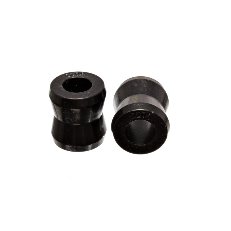 Energy Suspension Hourglass Shock End Bushing - 11/16" ID - 1.5" OD - 1-5/8" Long - Polyurethane - Black - Universal - (Pair)