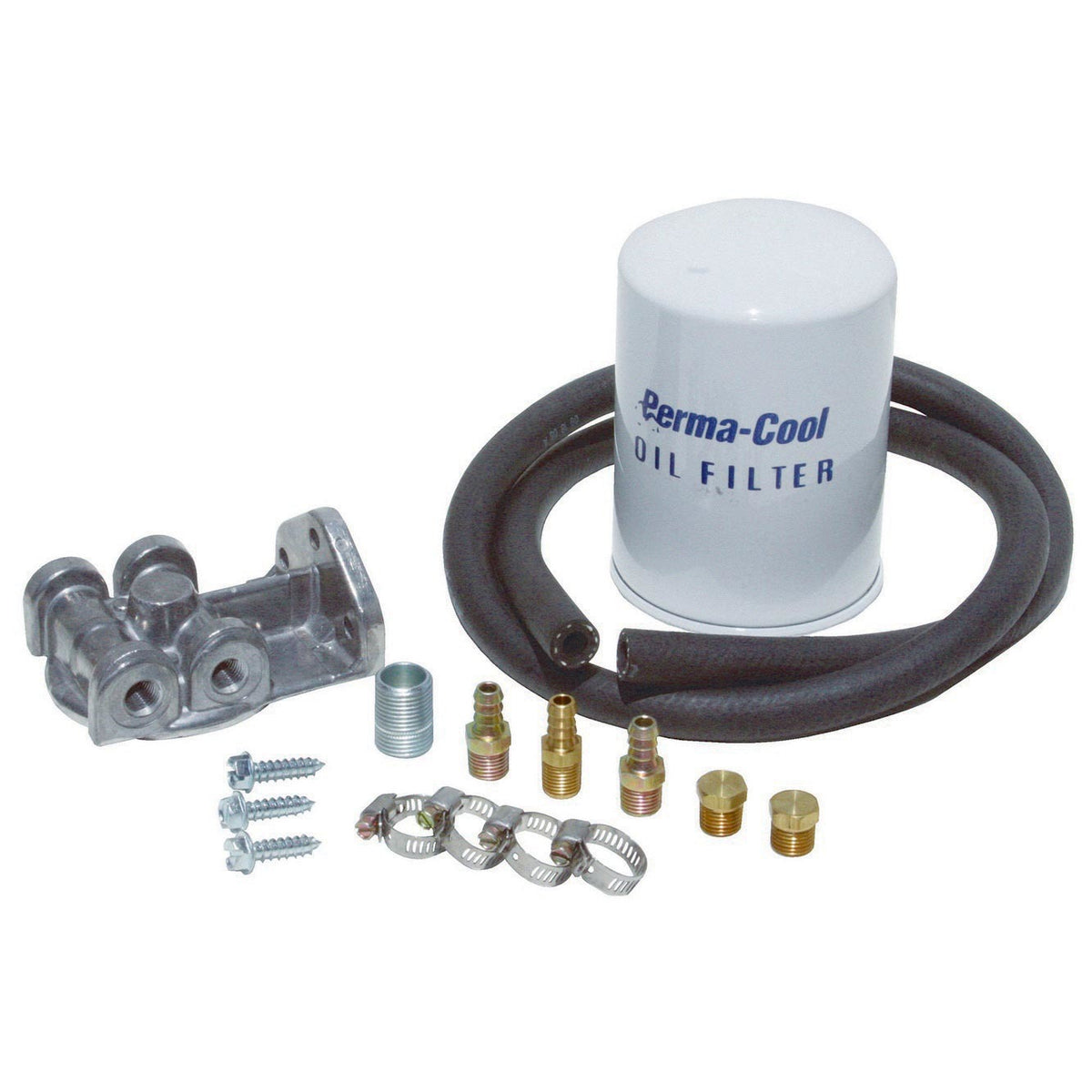 Perma-Cool Deluxe System Remote Transmission Filter Kit Fittings/Filter/Filter Mount/Hardware/Hose