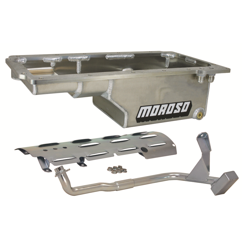 Moroso LS1 Billet Rail Oil Pan Kit w/ Tray