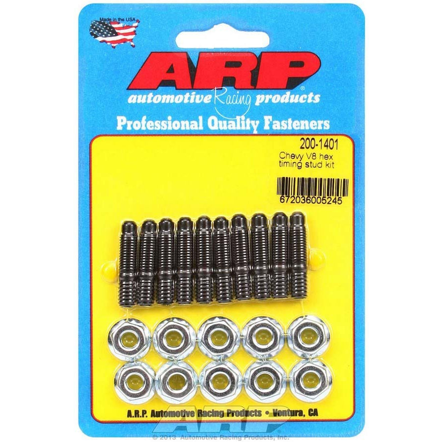 ARP Timing Cover Stud Kit - SB Chevy - Hex Heads