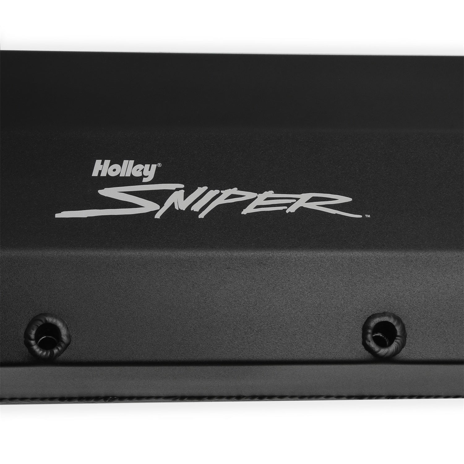 Sniper Fabricated Aluminum Valve Cover - Ford Big Block - Black Finish