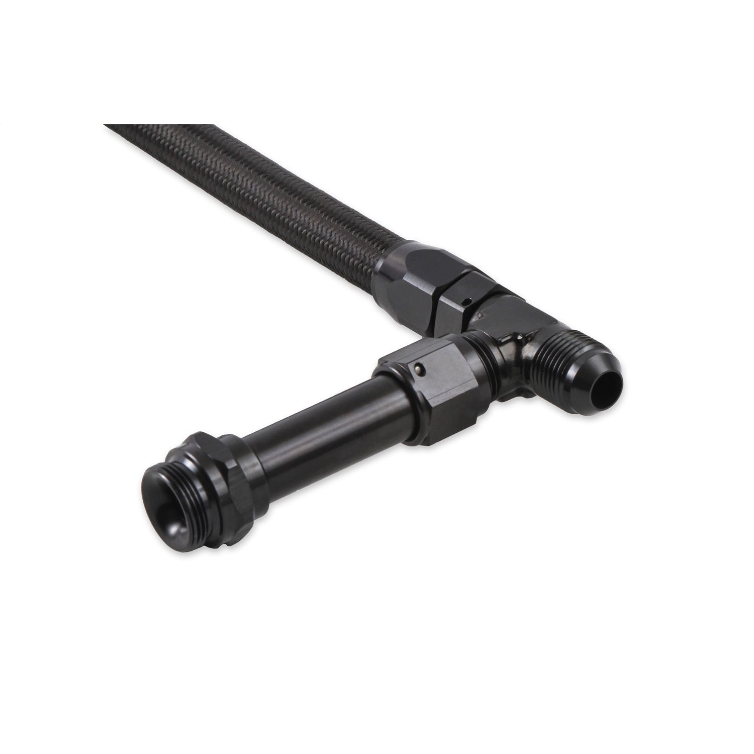 Earl's Ano-Tuff™ Pro-Lite 350 Fuel Line Kit - #6 Single Inlet - Fits Holley 4150