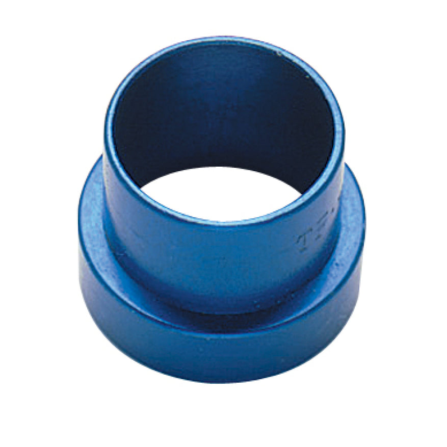 Fragola Tube Sleeve - 16 AN - 3/4 in Tube - Aluminum - Blue Anodize