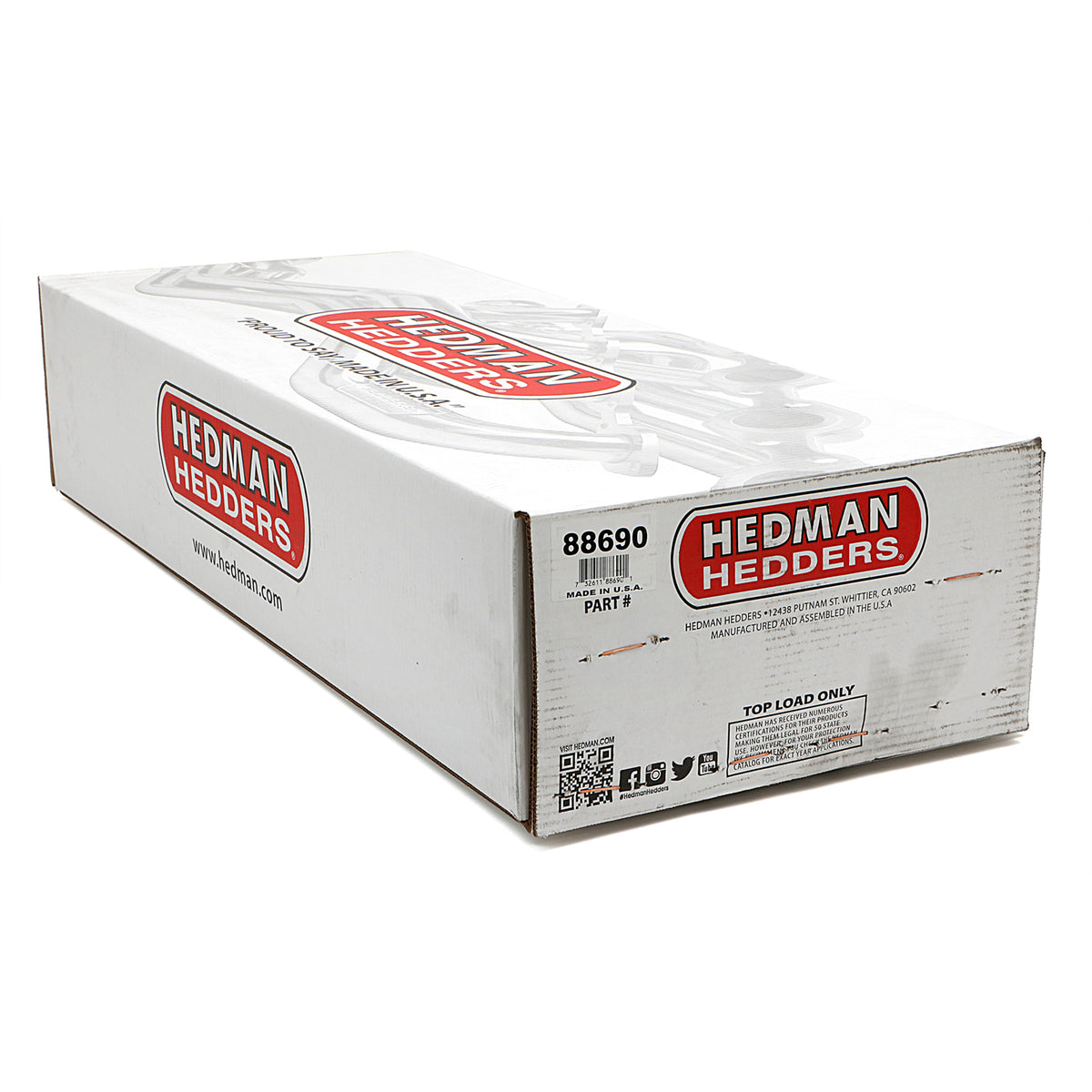 Hedman Hedders Tork-Step Stepped Hedders - 96-04 Mustang