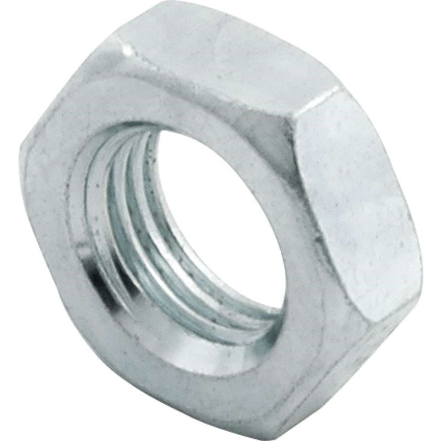 Allstar Performance 7/16-20" RH Thread Jam Nut Steel Zinc Oxide - Set of 10