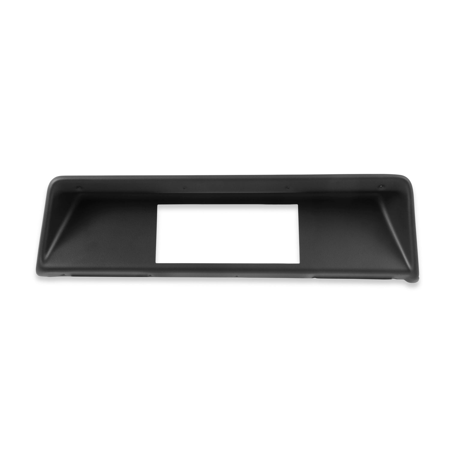 Holley EFI Gauge Mounting Panel - Dash Bezel - Black - GM X-Body 1966-67