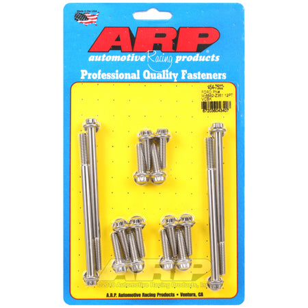 ARP Valve Cover Bolt - 1/4-20 in Thread - 12 Point - Polished - Small Block Ford (Set of 16)