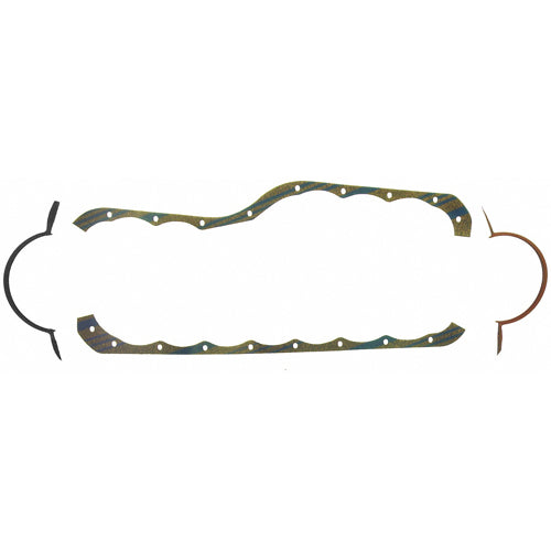 Fel-Pro Multi-Piece Oil Pan Gasket - Cork - Ford 4-Cylinder