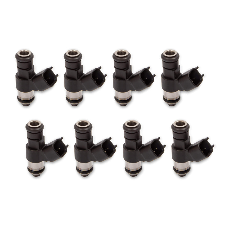 Holley EFI Terminator X Fuel Injector - 100 lb/hr - High Impedance - Flow Matched - EV6/Pico - USCAR Connector (Set of 8)