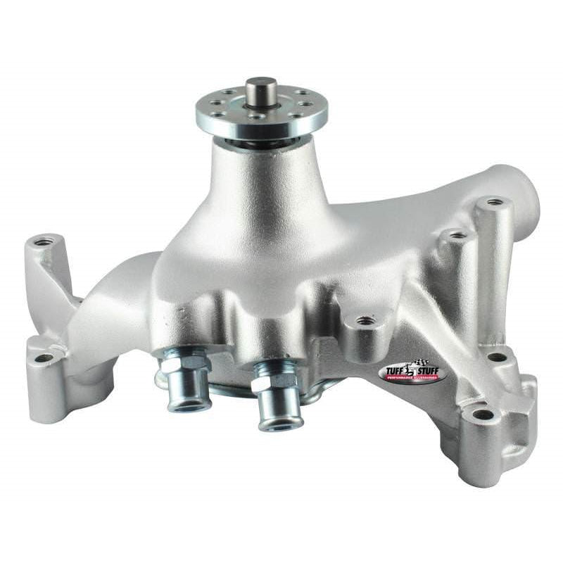 Tuff Stuff Platinum SuperCool Aluminum Water Pump - Smoothie - BB Chevy - Long Style