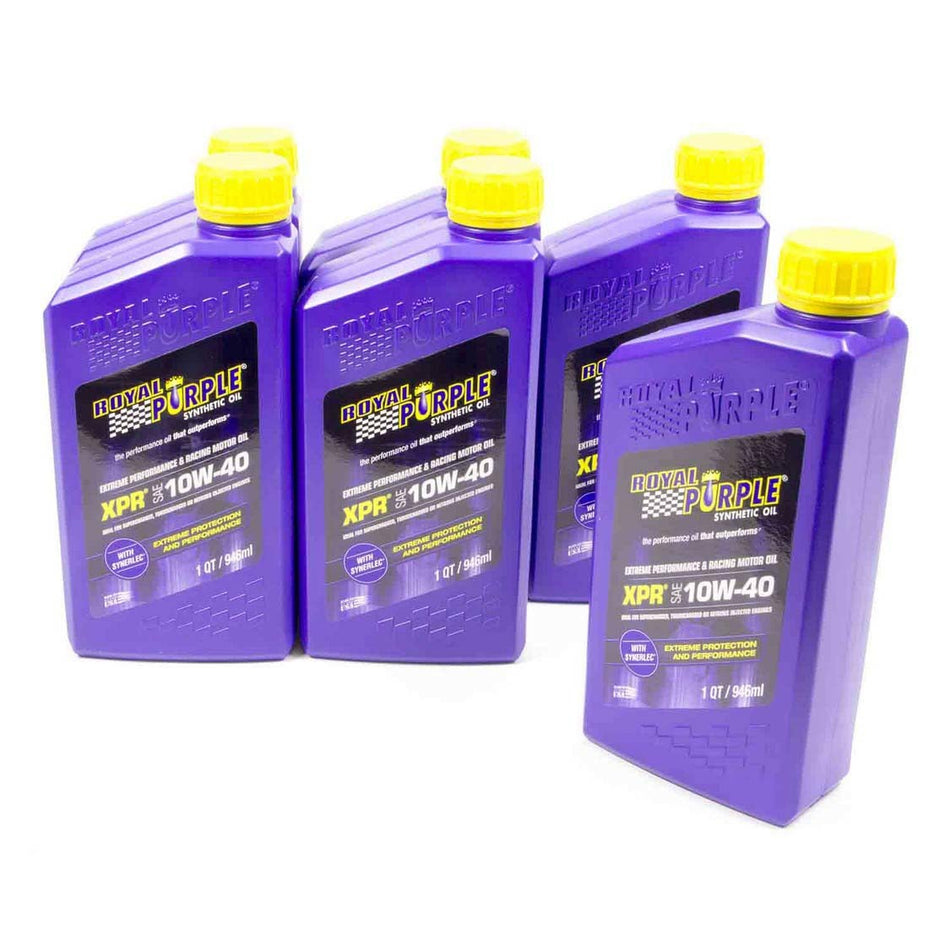 Royal Purple® XPR 10w40 Racing Oil - 1 Quart (Case of 6)