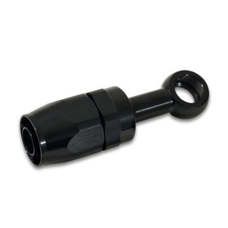 Vibrant Performance Straight 8 AN to 14 mm Banjo Banjo Hose End - Swivel - Black