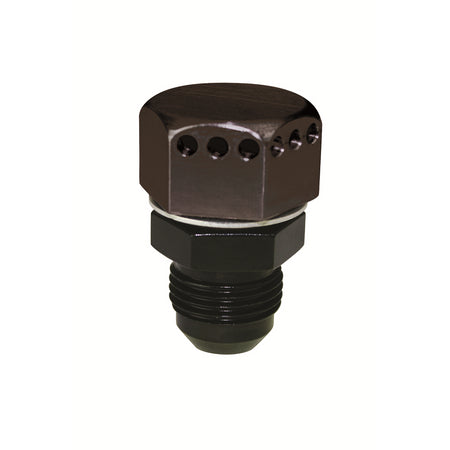 Moroso 8 AN Male to 8 AN Male O-Ring Adapter - Black