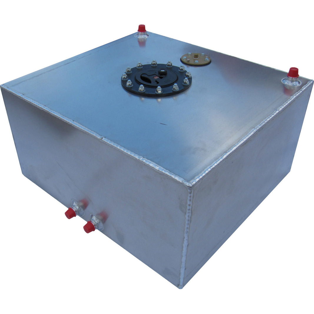 RCI 15 Gallon Aluminum Fuel Cell - Air Craft Cap - Sending Unit - Bottom Pickups