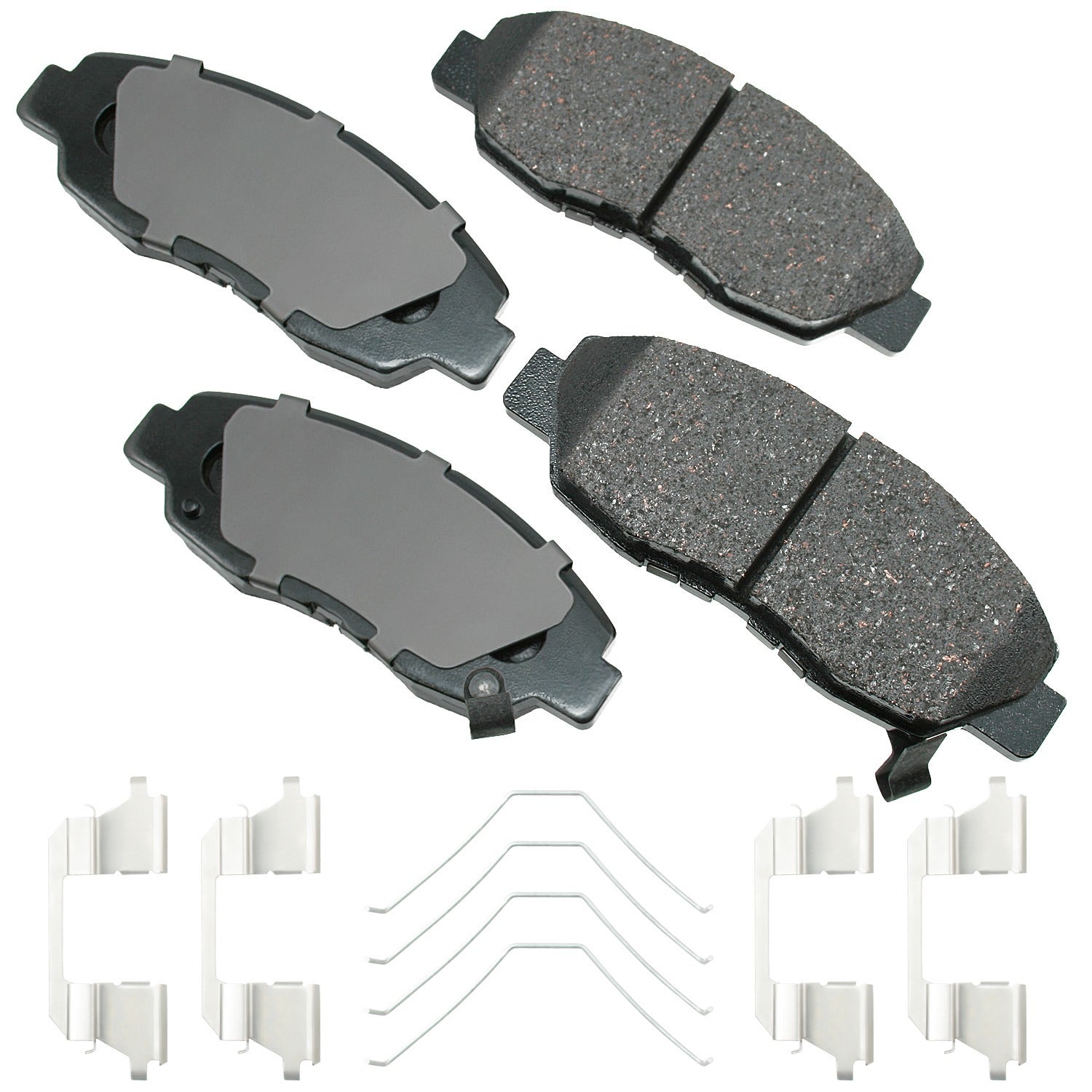 Akebono Brakes ProACT Front Brake Pads - Acura/Honda 1997-15 (Set of 4)