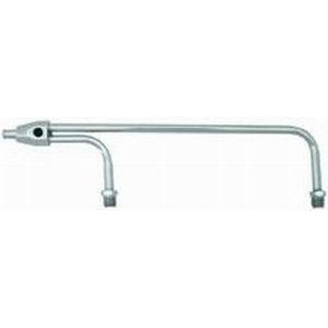 Racing Power Holley Quad Fuel Line Chrome 8-21/32" Centers