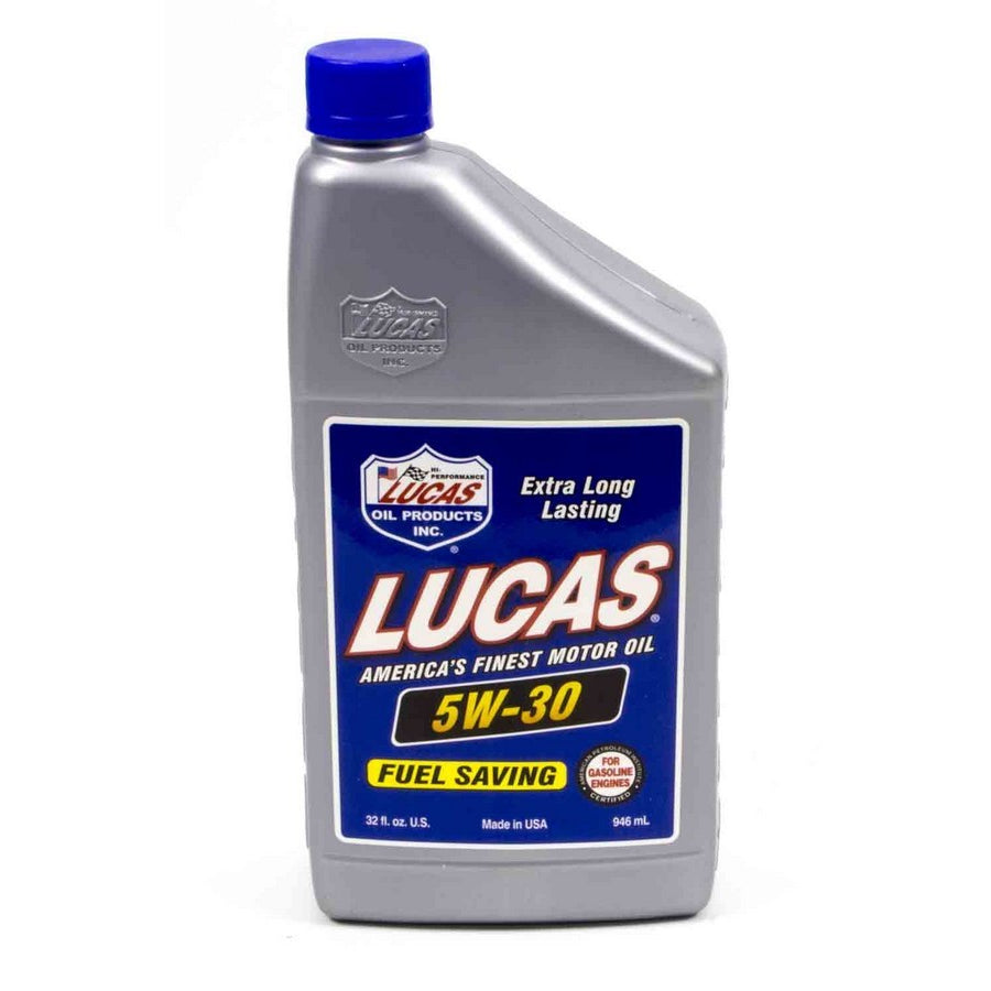 Lucas High Performance Motor Oil - 5W30 - Conventional - 1 qt Bottle