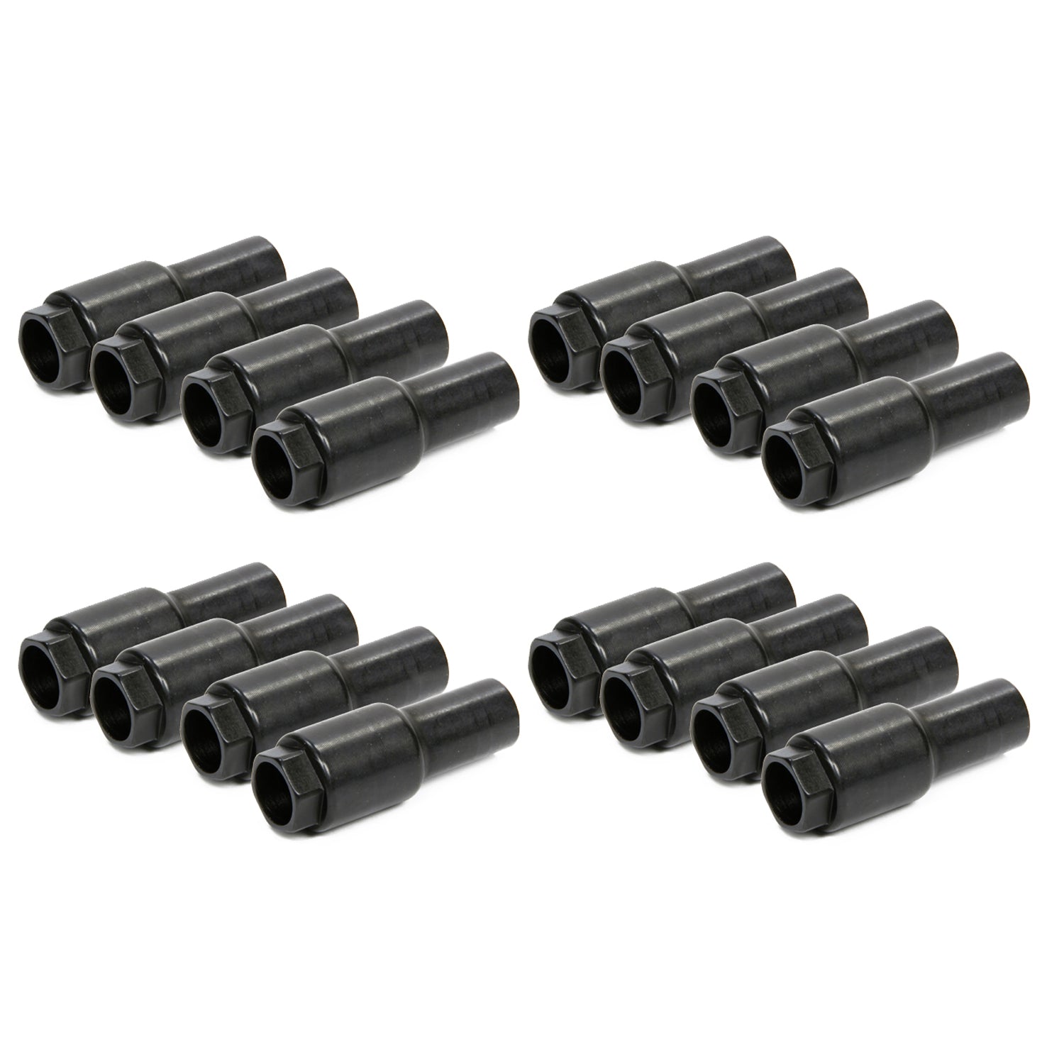 Airflow Research (AFR) Rocker Arm Nut - Steel - Black Oxide - Stud Girdle - Chevy V8 - (Set of 16)