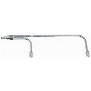 Racing Power Holley Quad Fuel Line Chrome 9-5/16" Center