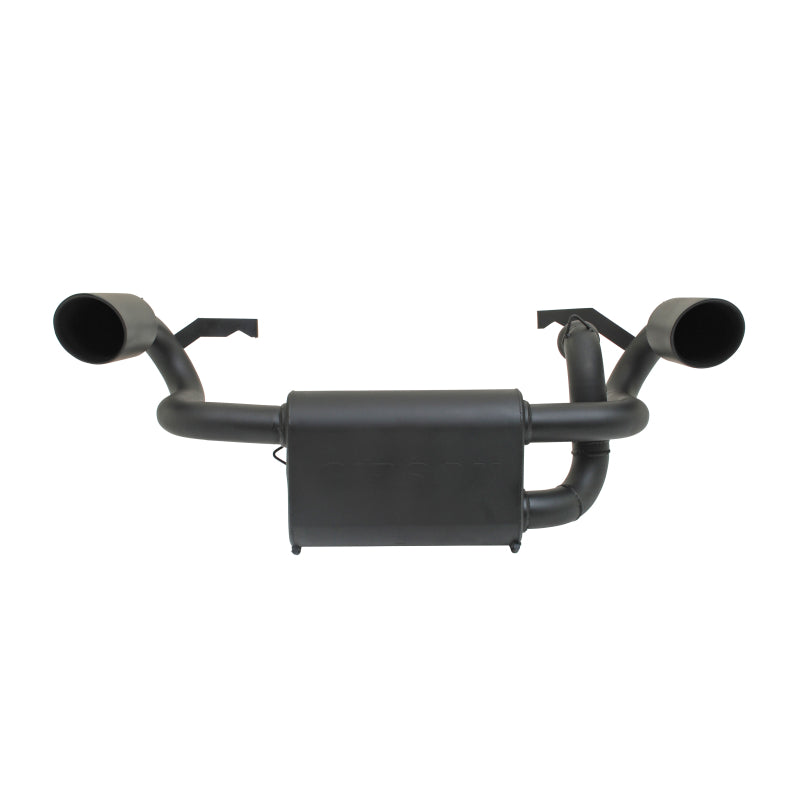 Gibson Dual Exhaust System - Black Ceramic - Polaris UTV 2015-17