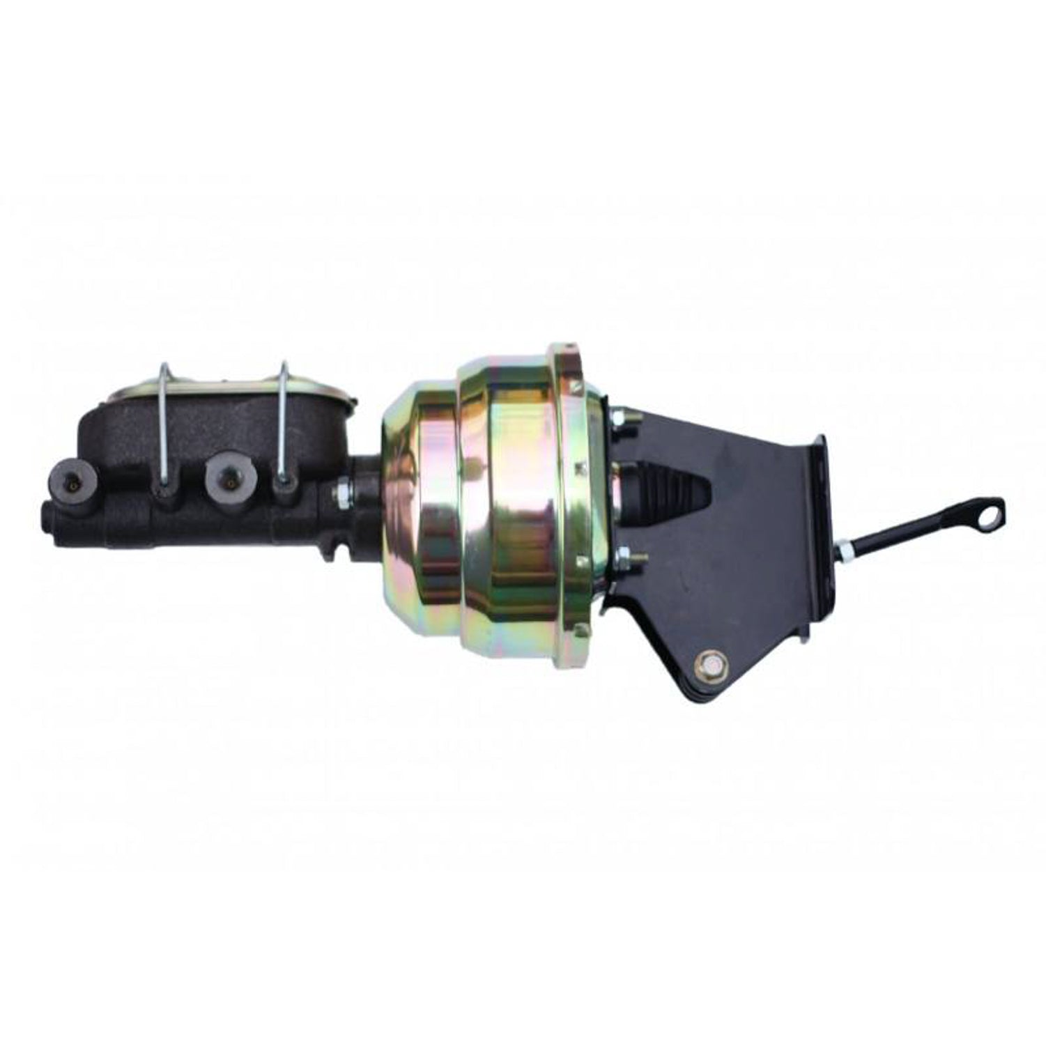 Leed Master Cylinder and Booster - Dual Integral Reservoir - 8" OD - Dual Diaphragm - Steel - Zinc Plated