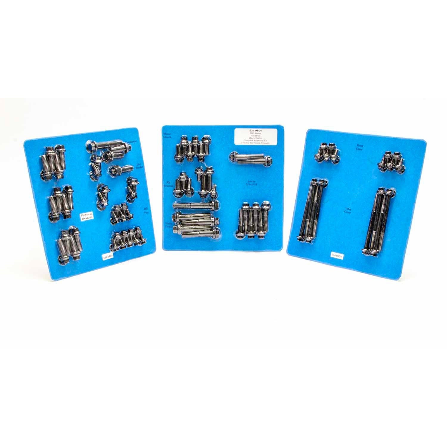 ARP Engine and Accessory Fastener Kit - Hex Head - Chromoly - Black Oxide - Small Block Chevy