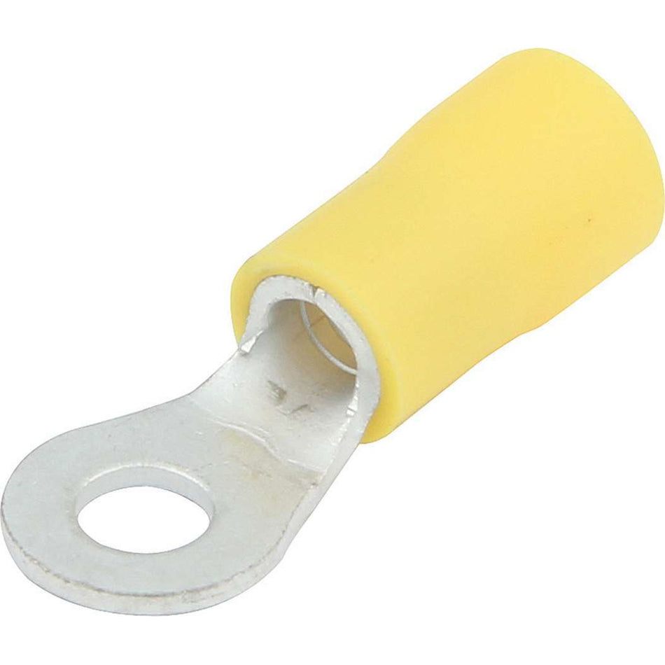 Allstar Performance Vinyl Insulated Ring Terminals - #8 Hole - 12-10 Gauge - (20 Pack)