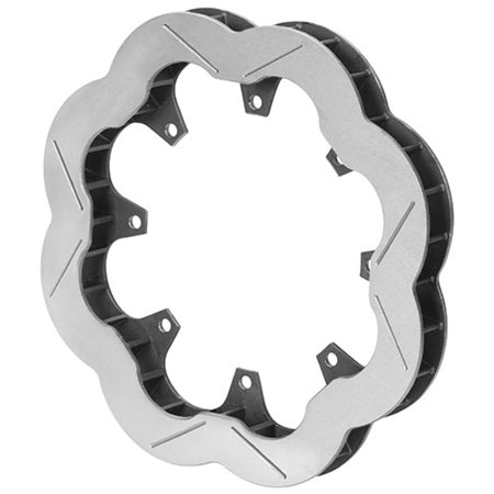 Wilwood Super Alloy Scalloped Brake Rotor - 11.75 in OD - 1.250 in Thick - 8 x 7.000 in Bolt Pattern