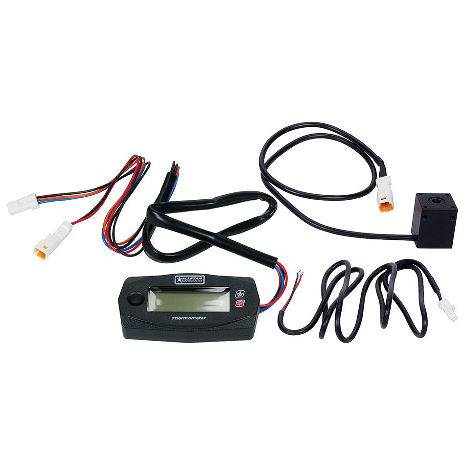 Allstar Performance Digital Tire Temperature Gauge - 300 Degrees Fahrenheit - Harness/Sensor