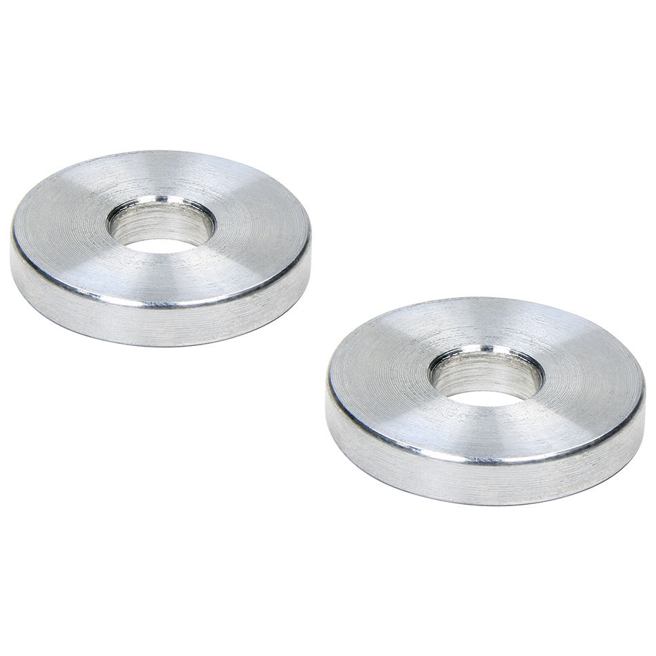 Allstar Performance Hourglass Spacers - Aluminum - 1/2" I.D. x 1-1/2" O.D. x 1/4" (Pair)
