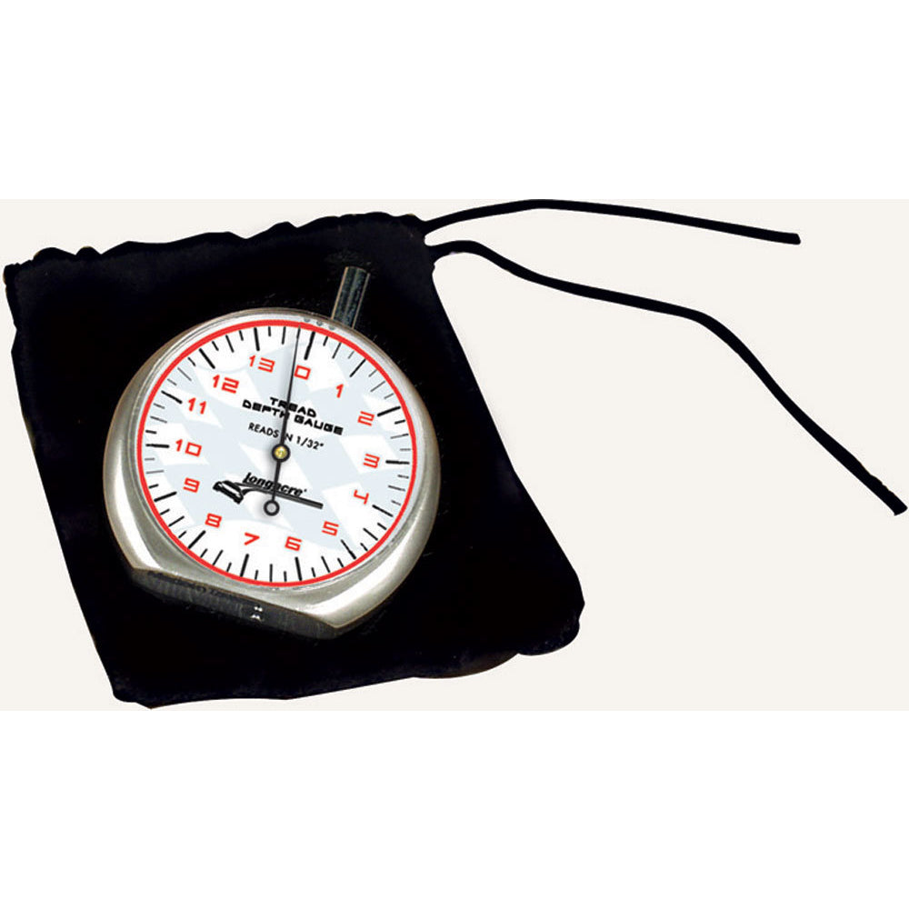 Longacre Dial Tread Depth Gauge w/ Pouch