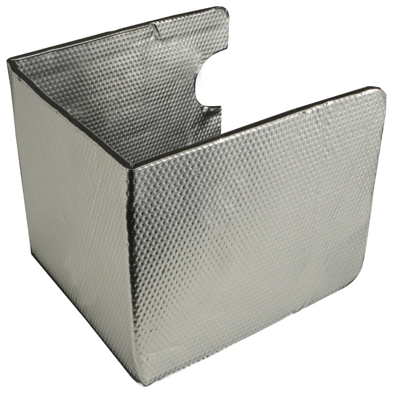 DEI Heat Barrier - Form-A-Barrier - 12 x 12" Sheet - Self Adhesive Backing - Aluminized Insulated Matt - Silver