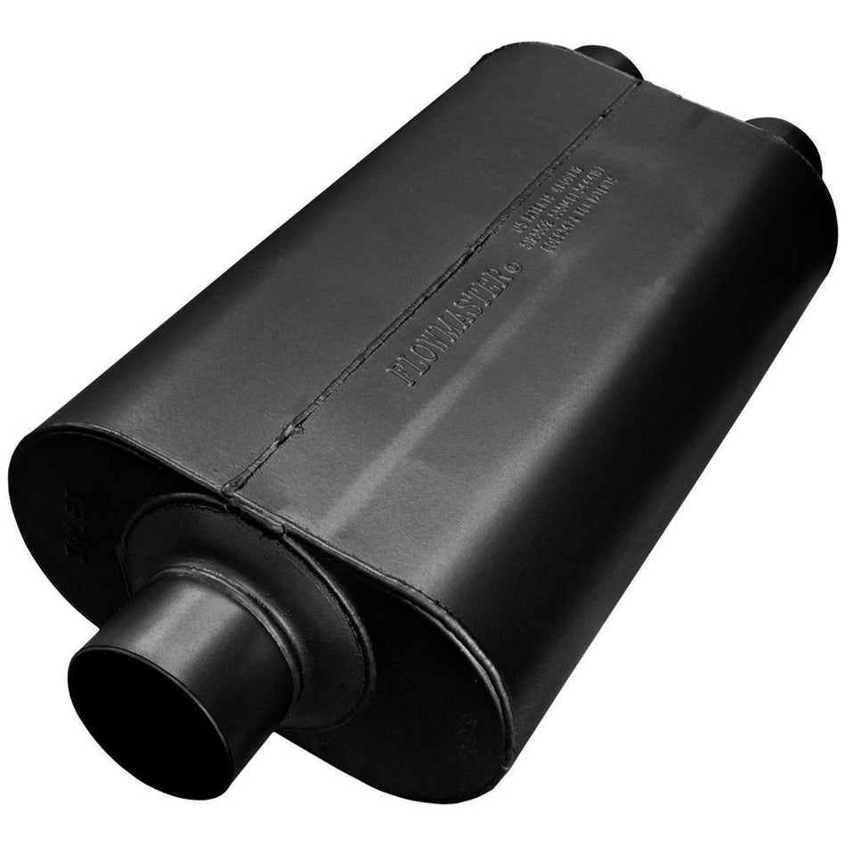 Flowmaster 50 Series HD Muffler 3" Center Inlet 2-1/2" Dual Outlets 17 x 9-3/4 x 4" Oval Body - 23" Long