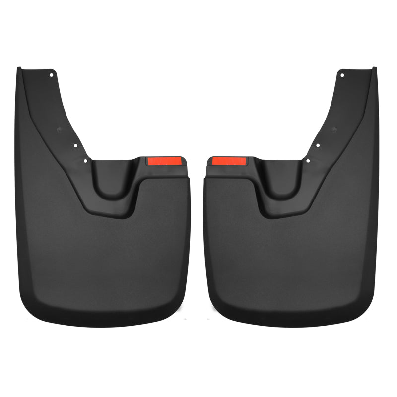 Husky Liners Mud Guards Mud Flap - Front - Plastic - Black/Textured - Ram Fullsize Truck 2019-20 - (Pair)