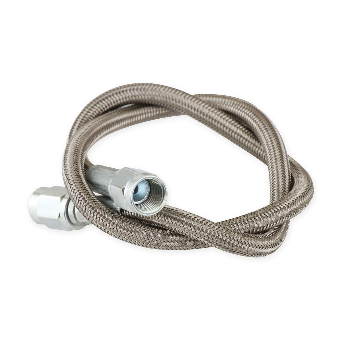 Hays Hydraulic Throwout Bearing - Bolt-On - 4.680 in Collar ID - Braided Stainless Lines - 3 AN Fittings - Tremec TKO