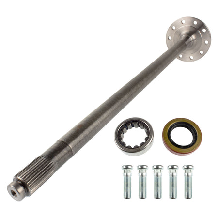 TEN Factory 30-1/16" Long Axle Shaft 30 Spline Carrier 5 x 4.75" Bolt Pattern Steel - Natural