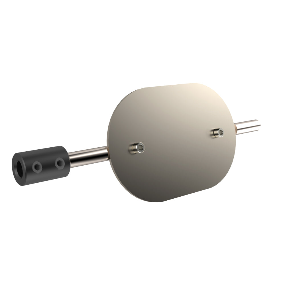 Quick Time Low Profile Oval Electric Exhaust Cut-Out Butterfly - Stainless