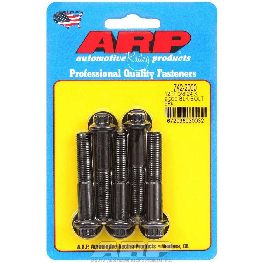 ARP Bolt Kit - 12 Point (5) 3/8-24 x 2.000