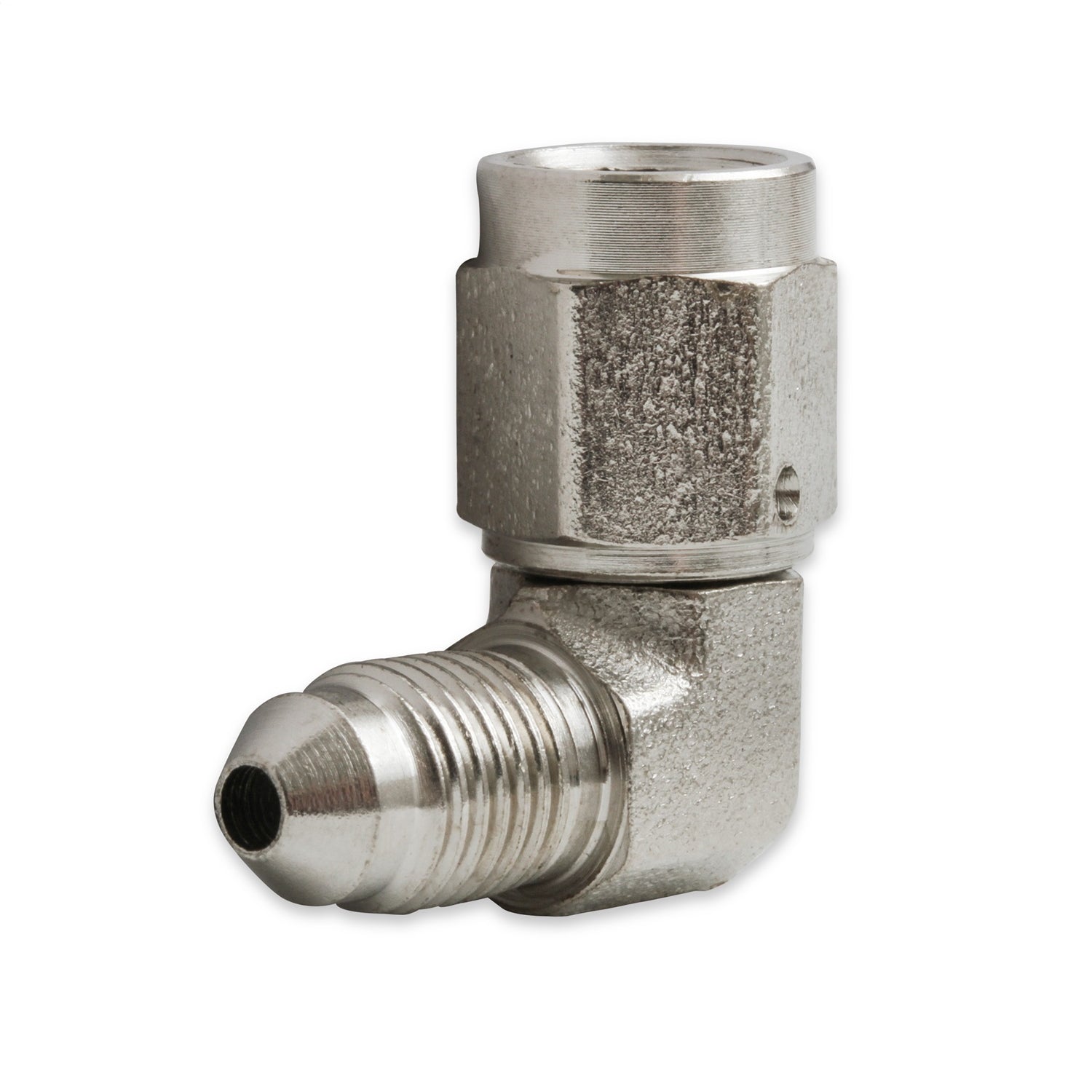 Earl's -3 AN Male to -3 AN Female 90 Swivel Fitting