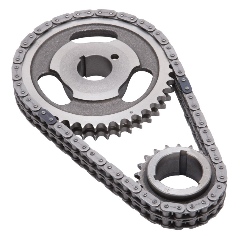 Edelbrock Performer-Link Double Roller Timing Chain Set - Keyway Adjustable - Pontiac V8