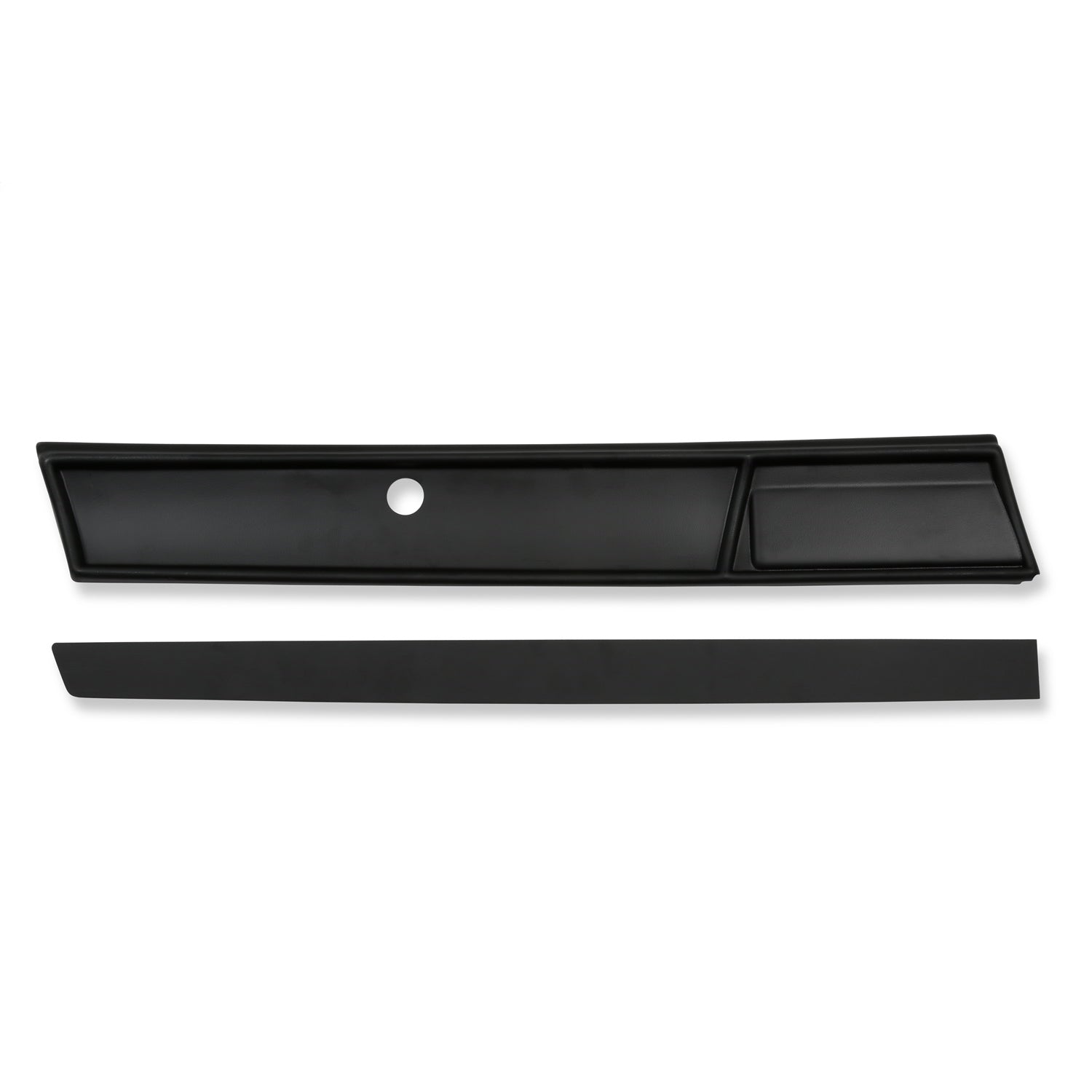 Holley EFI Racepak Dash Bezel - Black - GM A-Body 1967