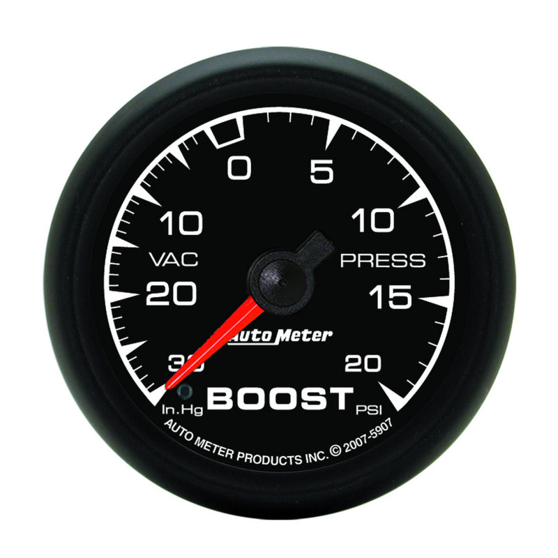 Auto Meter ES Mechanical Boost / Vacuum Gauge - 2-1/16 in.